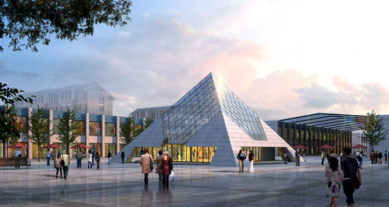 兴义金字塔网架